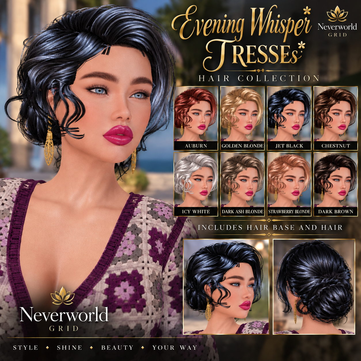 TRESSes Evening Whisper Hair 8 colors